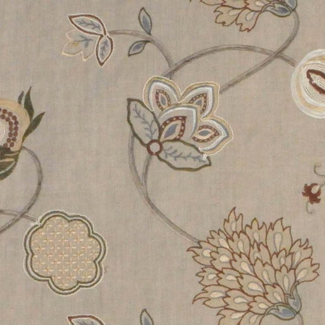 40Sr S07 by RM CoCo Designer Fabric Luxe prior to 5/1/2017 63% Flax, 35% Viscose, 2% Cotton - Dry clean only Horizontal: 25 and Vertical: 15.25 54 - Swanky Fabrics -