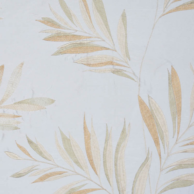 Dunham Cream by RM CoCo Designer Fabric Stand Up 100% Natual Silk - Dry clean only Horizontal: 25.59 and Vertical: 15.75 51 - Swanky Fabrics -