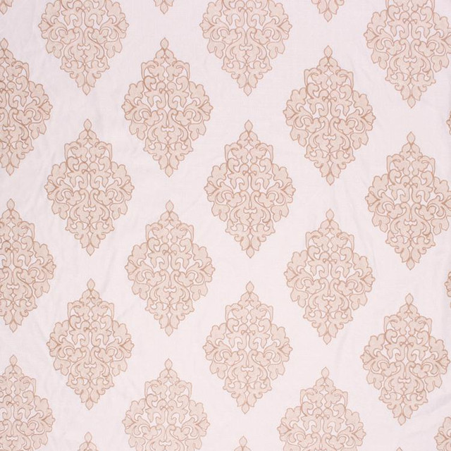 Lisette Beige by RM CoCo Designer Fabric Inspired Living Vol 1 100 POLYESTER - Dry clean only Horizontal: 11.75 and Vertical: 11.75 54 - Swanky Fabrics -