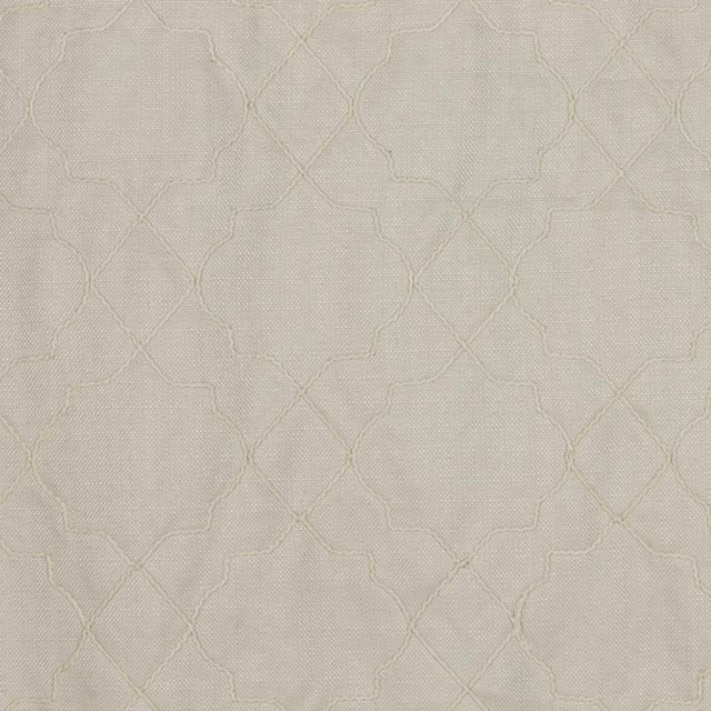 San Remo Trellis Natural by RM CoCo Designer Fabric Inspired Living Vol 7 100% Polyester - Dry clean only Horizontal: 7.5 and Vertical: 3.75 57 - Swanky Fabrics -