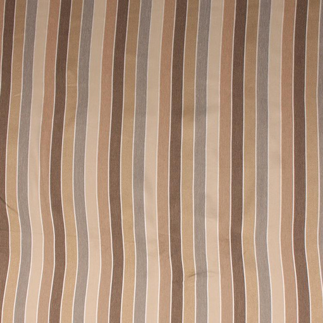 Boardwalk Stripe Io Travertine by RM CoCo Designer Fabric Veranda 72% Polypropylene 28% Polyester - Dry clean only Horizontal: 6 and Vertical: 0 58 - Swanky Fabrics -