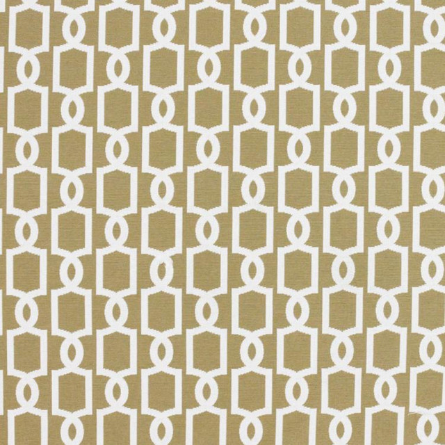 Ocean Trellis Io Sand by RM CoCo Designer Fabric Veranda 100% Olefin - Dry clean only Horizontal: 3.33 and Vertical: 3 54 - Swanky Fabrics -