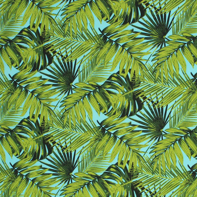 Na Pali Garden Io Aruba by RM CoCo Designer Fabric Veranda 100% Spun Polyester - Dry clean only Horizontal: 25.5 and Vertical: 12.5 56 - Swanky Fabrics -