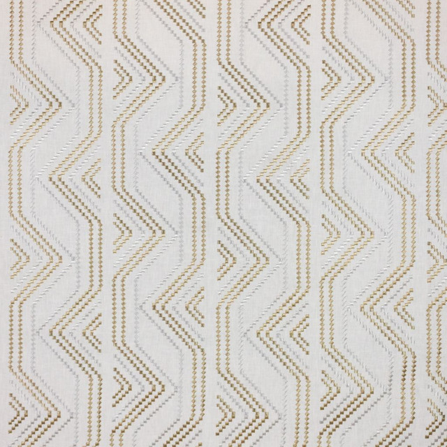 Square Pegs Travertine by RM CoCo Designer Fabric Inspired Living Vol 13 73% Polyester 27% Cotton See Sample 0 Horizontal: 12.89 54  - Swanky Fabrics -