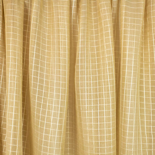 Waddell Nougat by RM CoCo Designer Fabric Sheer Indulgence Regular Book 100% Polyester See Sample 0 Horizontal: 1.1251.1 110  - Swanky Fabrics -