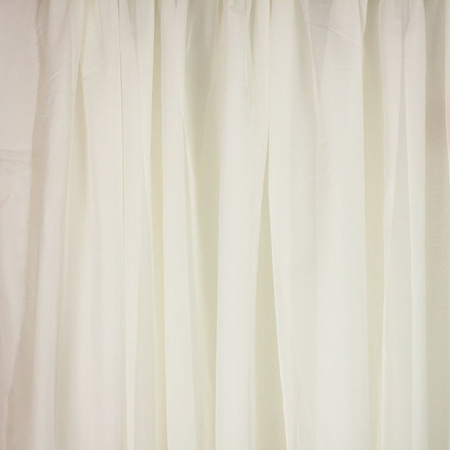 Zamora Pearl by RM CoCo Designer Fabric Sheer Indulgence Regular Book 100% Polyester See Sample 0 Horizontal: 00 118  - Swanky Fabrics -