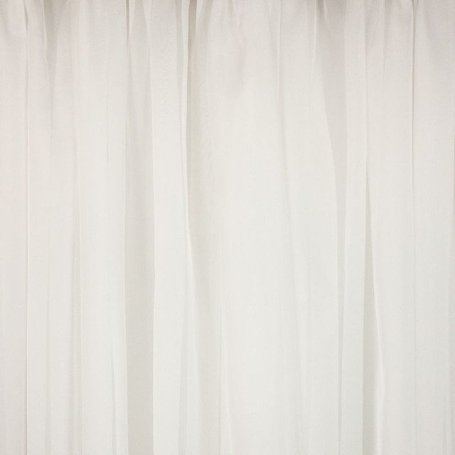 Winsome Powder by RM CoCo Designer Fabric Sheer Indulgence Regular Book 100% Polyester See Sample 0 Horizontal: 00 110  - Swanky Fabrics -