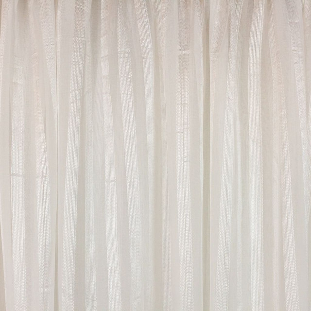 Verge Glacier by RM CoCo Designer Fabric Sheer Indulgence Regular Book 100% Polyester See Sample 0 Horizontal: 2.750 110  - Swanky Fabrics -