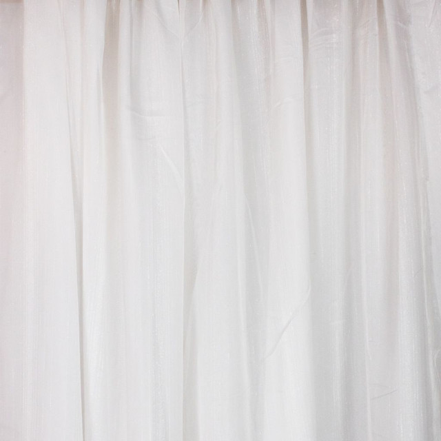 Westerly Swan by RM CoCo Designer Fabric Sheer Indulgence Regular Book 100% Polyester See Sample 0 Horizontal: 40 110  - Swanky Fabrics -