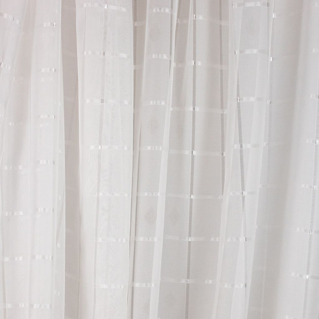 Wilhelmina Opulence by RM CoCo Designer Fabric Sheer Indulgence Regular Book 100% Polyester See Sample 0 Horizontal: 46.7 110  - Swanky Fabrics -