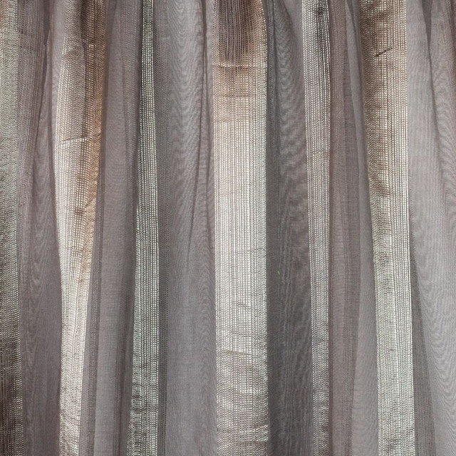 Zeda Thunder by RM CoCo Designer Fabric Sheer Indulgence Regular Book 100% Polyester See Sample 0 Horizontal: 7.880 110  - Swanky Fabrics -