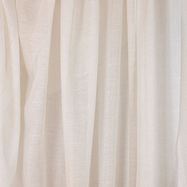 Zola Sand Dollar by RM CoCo Designer Fabric Sheer Indulgence Regular Book 100% Polyester See Sample 0 Horizontal: 8.750 110  - Swanky Fabrics -