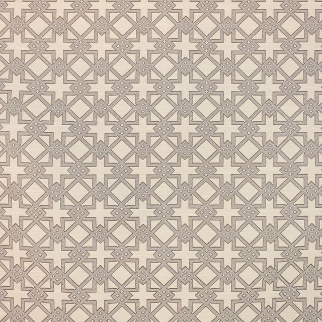 Imperial Fret Nickel by RM CoCo Designer Fabric Finishing Touches Vol 12 62% Rayon 38% Polyester See Sample 15000 Horizontal: 3.3753.333 54  - Swanky Fabrics -