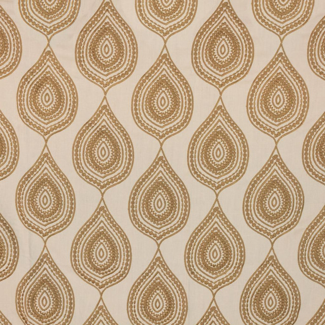 Jambi Paisley Beach by RM CoCo Designer Fabric Inspired Living Vol 13 43% Polyester 57% Linen See Sample 0 Horizontal: 10.39370649.448824 56  - Swanky Fabrics -