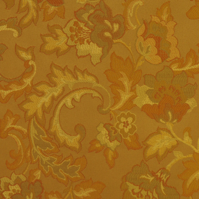 Godiva Toast by RM CoCo Designer Fabric Sweet Indulgence 100% Polyester Jacquard - Dry clean only Horizontal: 13.33 and Vertical: 13.55 54 - Swanky Fabrics -