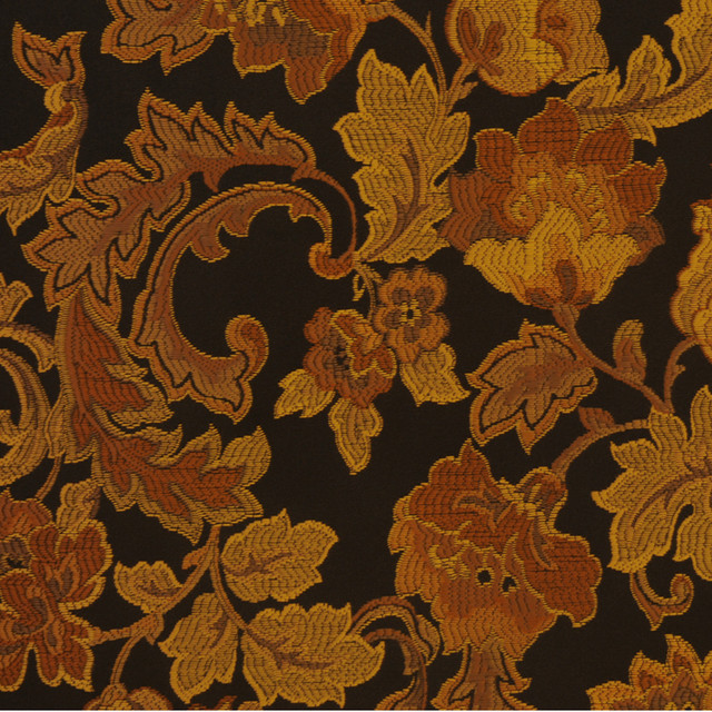 Godiva Phantom by RM CoCo Designer Fabric Sweet Indulgence 100% Polyester Jacquard - Dry clean only Horizontal: 13.33 and Vertical: 13.55 54 - Swanky Fabrics -