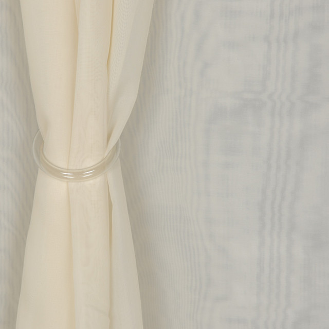 Voile Taupe by RM CoCo Designer Fabric Classic 118" Sheers 100% Polyester - Dry clean only Horizontal: 0 and Vertical: 0 118 - Swanky Fabrics -