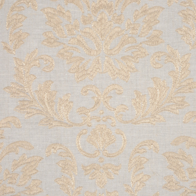 Williamstown Semi Natural by RM CoCo Designer Fabric Berkshires 65% Linen, 35% Viscose Rayon - Dry clean only Horizontal: 12.25 and Vertical: 15.25 54 - Swanky Fabrics -