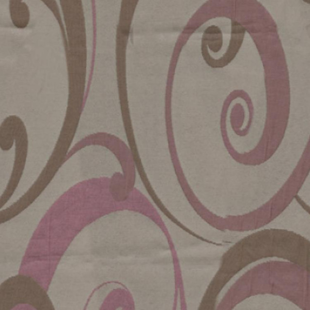 Communication Purple by RM CoCo Designer Fabric Road To Success - Wesco 100% Polyester - Dry clean only Horizontal: 13.75 and Vertical: 28.25 55 - Swanky Fabrics -