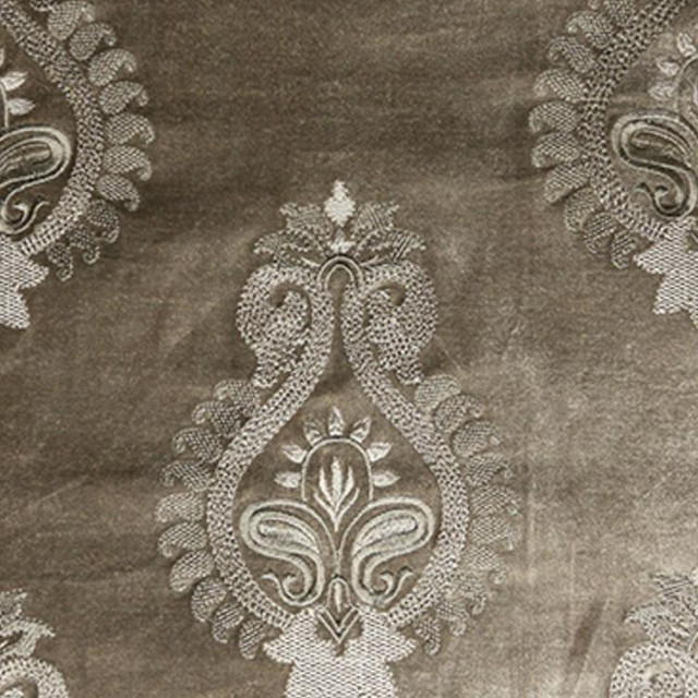 Velvet Romance Regal by RM CoCo Designer Fabric Expressions - Wesco 50% COTTON, 50% VISCOSE - Dry clean only Horizontal: 12 and Vertical: 12.75 54.5 - Swanky Fabrics -