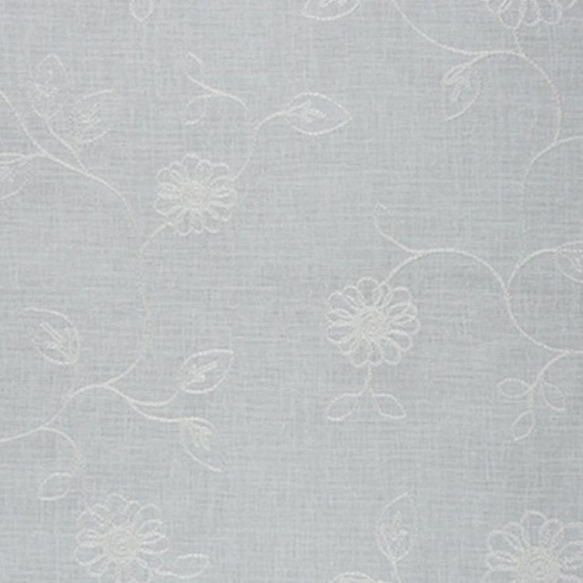 Precious Memories New White by RM CoCo Designer Fabric Treasures - Wesco 100% Polyester - Dry clean only Horizontal: 23.5 and Vertical: 11.75 53 - Swanky Fabrics -