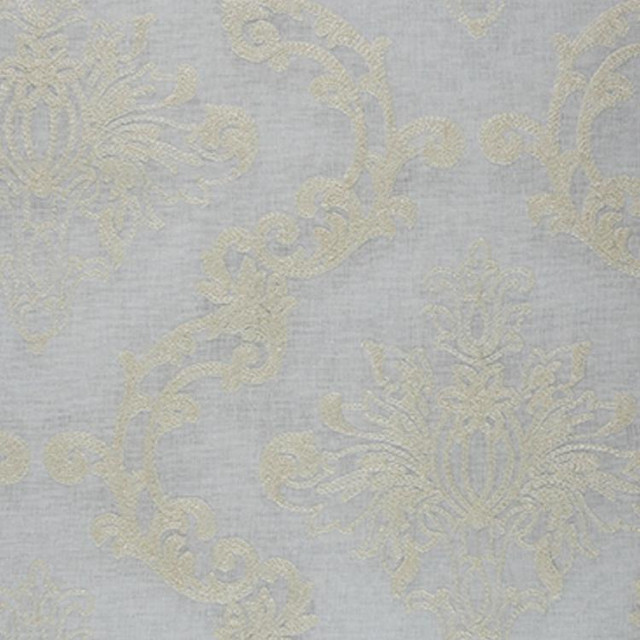 Friendship Cream by RM CoCo Designer Fabric Treasures - Wesco 100% Polyester - Dry clean only Horizontal: 15.5 and Vertical: 11.5 54.25 - Swanky Fabrics -