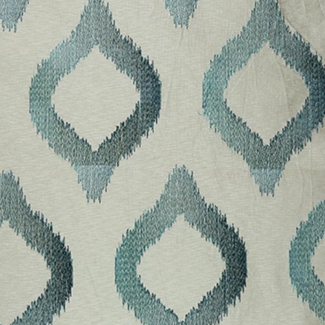 Montezuma Lagoon by RM CoCo Designer Fabric Treasures - Wesco 64% COTTON, 27% VISCOSE, 9% POLY - Dry clean only Horizontal: 6 and Vertical: 12.5 50.75 - Swanky Fabrics -