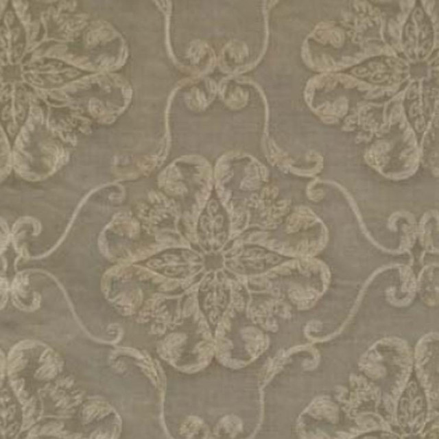 Magdalene Cream by RM CoCo Designer Fabric Sheers, Etc. - Wesco 100% POLYESTER - Dry clean only Horizontal: 12 and Vertical: 13.5 118 - Swanky Fabrics -