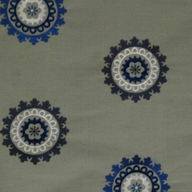 Galactica Frost by RM CoCo Designer Fabric Grand Scale - Wesco 74% POLYESTER, 26% VISCOSE - Dry clean only Horizontal: 13 and Vertical: 15.5 52 - Swanky Fabrics -