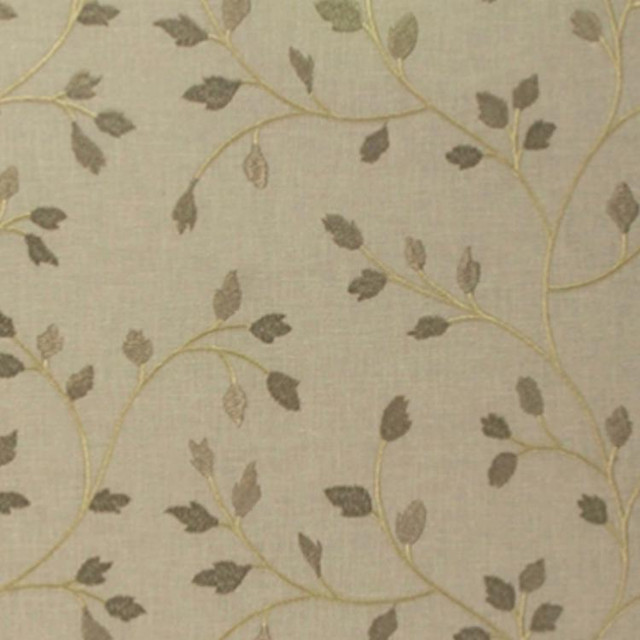 Woodfield Taupe by RM CoCo Designer Fabric Color Concerto - Earth - Wesco 70% COTTON, 30% POLYESTER - Dry clean only Horizontal: 12.75 and Vertical: 9.5 51 - Swanky Fabrics -
