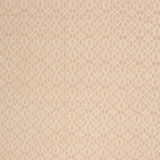 Rapallo Trellis White Chocolate by RM CoCo Designer Fabric Prive Vol 1 65% Viscose 22% Polyester 13% Cotton See Sample 0 Horizontal: 3.252.25 56  - Swanky Fabrics -