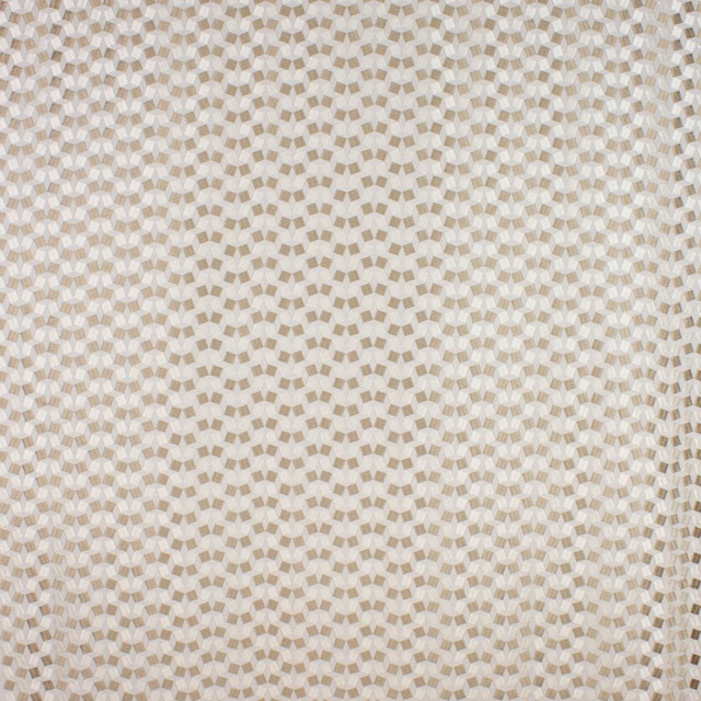 Cubist Sandstone by RM CoCo Designer Fabric Prive Vol 1 73% Polyester 27% Cotton See Sample 0 Horizontal: 3.631.88 54  - Swanky Fabrics -