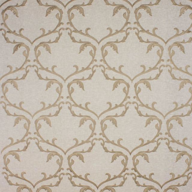 Angelica Cream by RM CoCo Designer Fabric Prive Vol 1 85% Polyester 15% Cotton See Sample 0 Horizontal: 1718.88 54  - Swanky Fabrics -