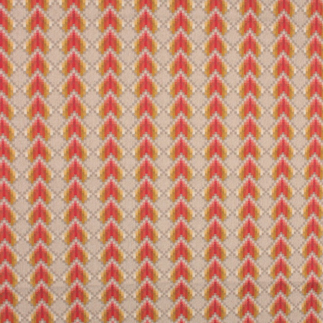 Bargello Peony by RM CoCo Designer Fabric Prive Vol 2 93.96% Cotton 6.04% Flax See Sample 33000 Horizontal: 3.6252.25 54  - Swanky Fabrics -