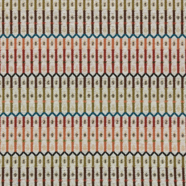 Tampico Pepper Pot by RM CoCo Designer Fabric 2018 Spring - Prive Collection 81% Cotton 14% Polyester 4% Rayon 1% Metallic See Sample 33000 Horizontal: 0.8759.25 58  - Swanky Fabrics -