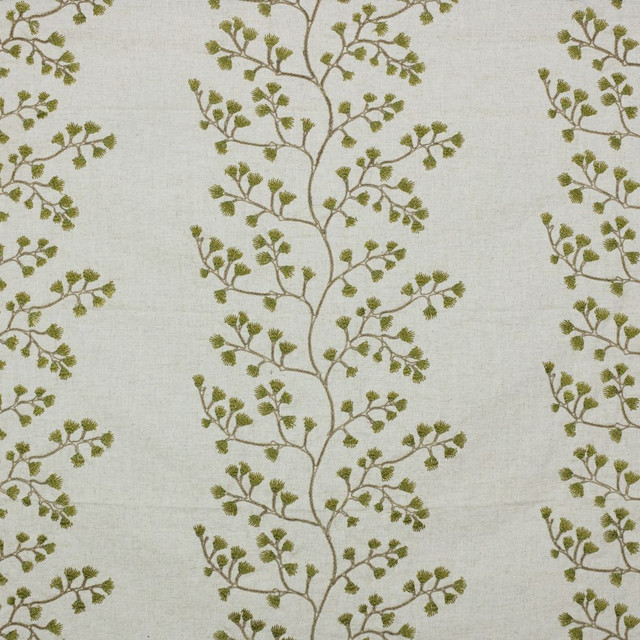 Avignon Garden Tapenade by RM CoCo Designer Fabric 2018 Spring - Prive Collection 31% Viscose 30% Cotton 25% Polyester 14% Linen See Sample 0 Horizontal: 17.57.5 57  - Swanky Fabrics -