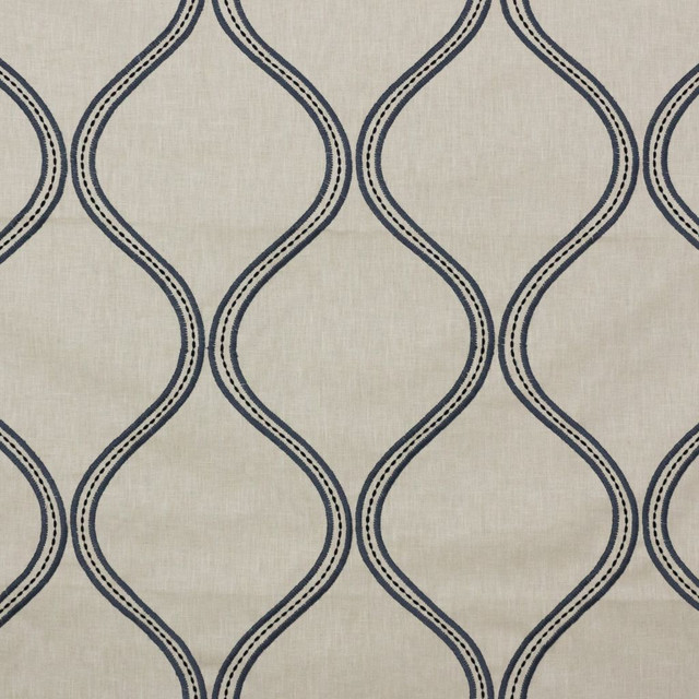 Stitchery Trellis Flannel by RM CoCo Designer Fabric 2018 Spring - Prive Collection 60% Polyester 40% Cotton Embroidery: 100% Polyester See Sample 0 Horizontal: 911.5 55  - Swanky Fabrics -