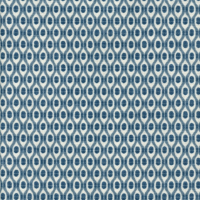 Dottie Blue by Magnolia Designer Fabric - 100% Cotton Pakistan 50000 Horizontal: 1.13 and Vertical: 1 54" - Swanky Fabrics -
