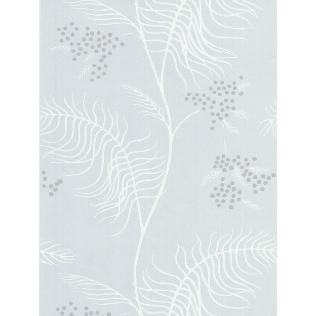 Mimosa Slate by Cole & Son Designer Wallcovering COLE & SON NEW CONTEMPORARY II PAPER - 100% United Kingdom - Horizontal: - and Vertical: 24 20.5 - Swanky Fabrics -