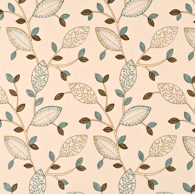 Lauretta Teal/Biscuit by Baker Lifestyle Designer Fabric Lauretta Teal/Biscuit by Baker Lifestyle Designer Fabric