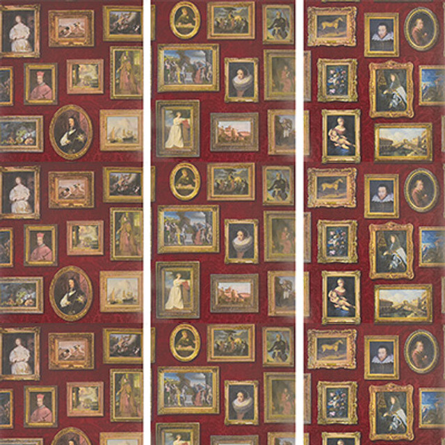 Gallery Red by Kravet Couture Designer Wallcovering