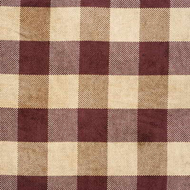 Lancelot Check Claret by G P & J Baker Designer Fabric Lancelot Check Claret by G P & J Baker Designer Fabric