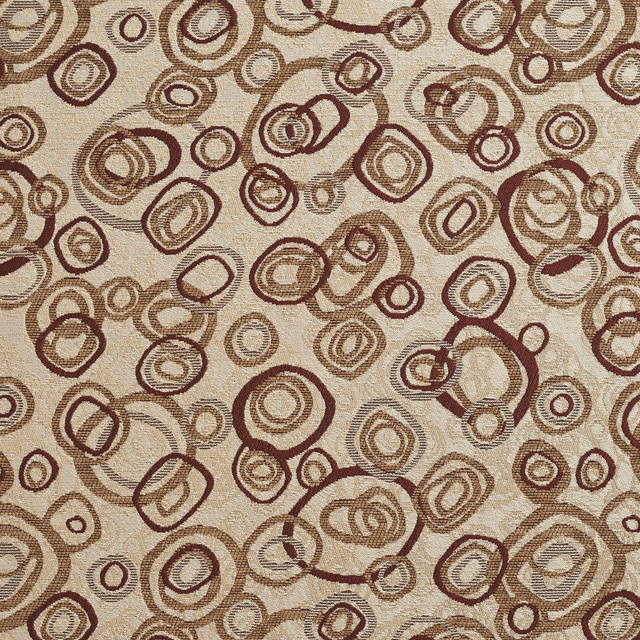 1311 Brandy Sphire by Charlotte Designer Fabric Ring Book Page #31A 100% Woven Polyester Asia Exceeds 100,000 Wyzenbeek Rubs (Heavy Duty) Horizontal: 14" x Vertical: 14" 54 Inches - Swanky Fabrics -