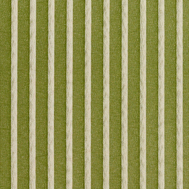 2613 Fern/Stripe by Charlotte Designer Fabric Uptown Jacquards VI 100% Woven Polyester Asia Exceeds 70,000 Wyzenbeek Rubs (Heavy Duty) Horizontal: .5" 54 Inches - Swanky Fabrics -