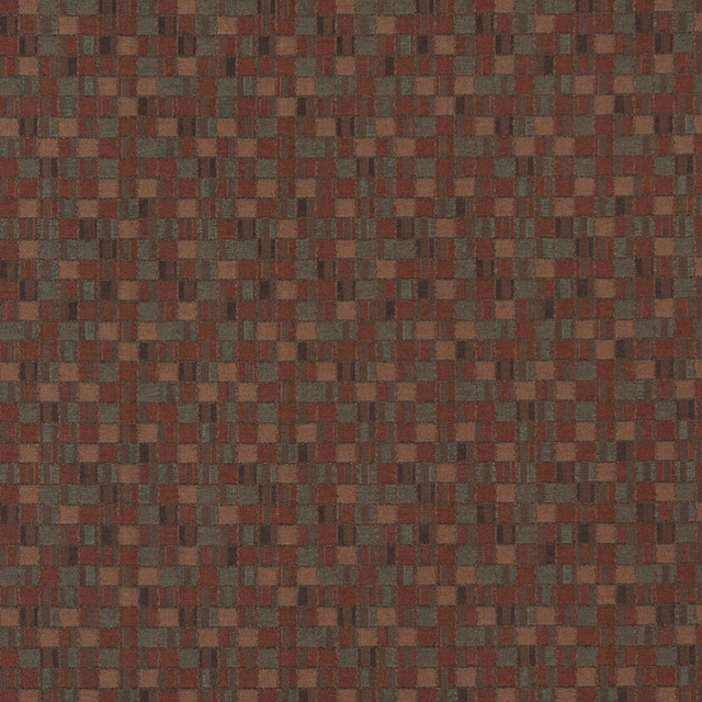 5250 Sedona by Charlotte Designer Fabric Decorative Durables IX 100% Woven Polyester Made In USA Exceeds 100,000 Wyzenbeek Rubs (Heavy Duty) Horizontal: 4.5" x Vertical: 4.5" 54 Inches - Swanky Fabrics -
