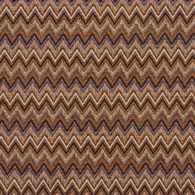 5723 Canyon Flame by Charlotte Designer Fabric Woven Patterns 82% Polyester, 18% Cotton Asia Exceeds 70,000 Wyzenbeek Rubs (Heavy Duty) Horizontal: .75" x Vertical: 2.25" 54 Inches - Swanky Fabrics -