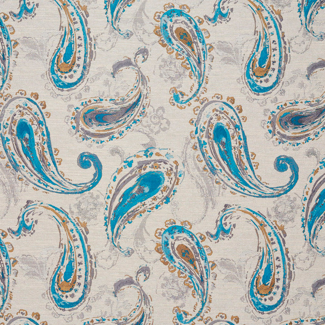 5752 Lagoon by Charlotte Designer Fabric Ring Book Page #17A 87% Polyester, 13 Rayon Asia Exceeds 50,000 Wyzenbeek Rubs (Heavy Duty) Horizontal: 14.5" x 16.75" 54 Inches - Swanky Fabrics -