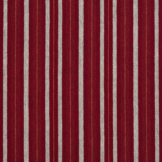 5826 Spice Stripe by Charlotte Designer Fabric Classic Patterns 52% Polyester, 48% Cotton Made In USA Exceeds 120,000 Wyzenbeek Rubs (Heavy Duty) Horizontal: 2" 54 Inches - Swanky Fabrics -