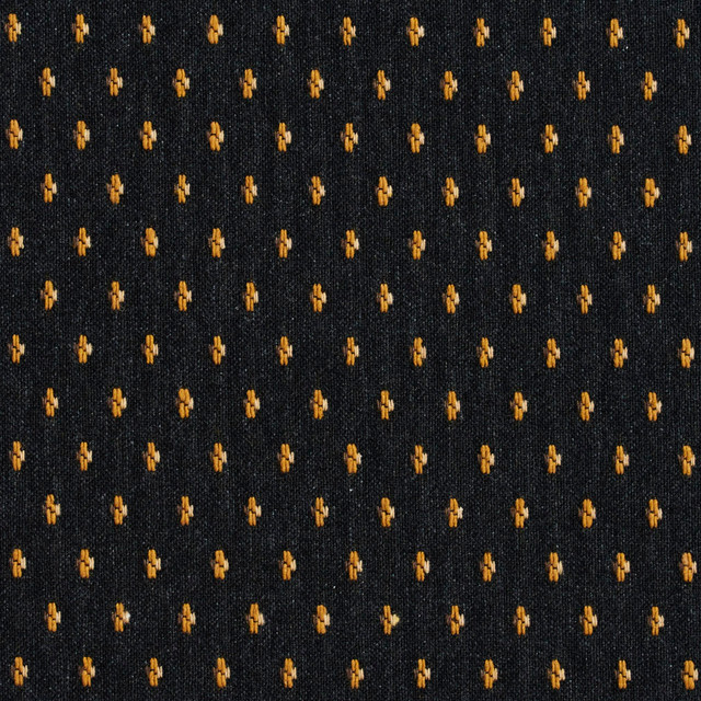 5837 Espresso Dot by Charlotte Designer Fabric Classic Patterns 52% Polyester, 48% Cotton Made In USA Exceeds 200,000 Wyzenbeek Rubs (Heavy Duty) Horizontal: 1" X Vertical: 1" 54 Inches - Swanky Fabrics -