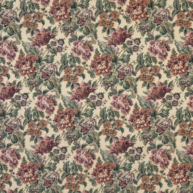6671 Petal by Charlotte Designer Fabric Tapestry Treasures III 36% Polyester, 32% Cotton, 32% Olefin Canada Exceeds 100,000 Wyzenbeek Rubs (Heavy Duty) Horizontal: 10.0" x Vertical: 13.5" 54 Inches - Swanky Fabrics -